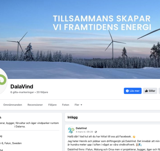 Nu växer vi på sociala medier