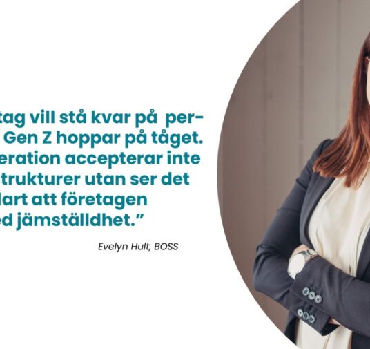 Hallå där, Evelyn Hult, vd på BOSS